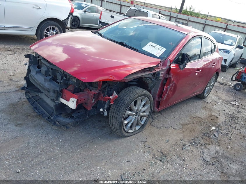 2014 Mazda 3 VIN JM1BM1M3XE1101930 IAAI salvage auction — FRONT END, Salvage (Texas), sold $1,250 on 2026-07-22 (photo 2)