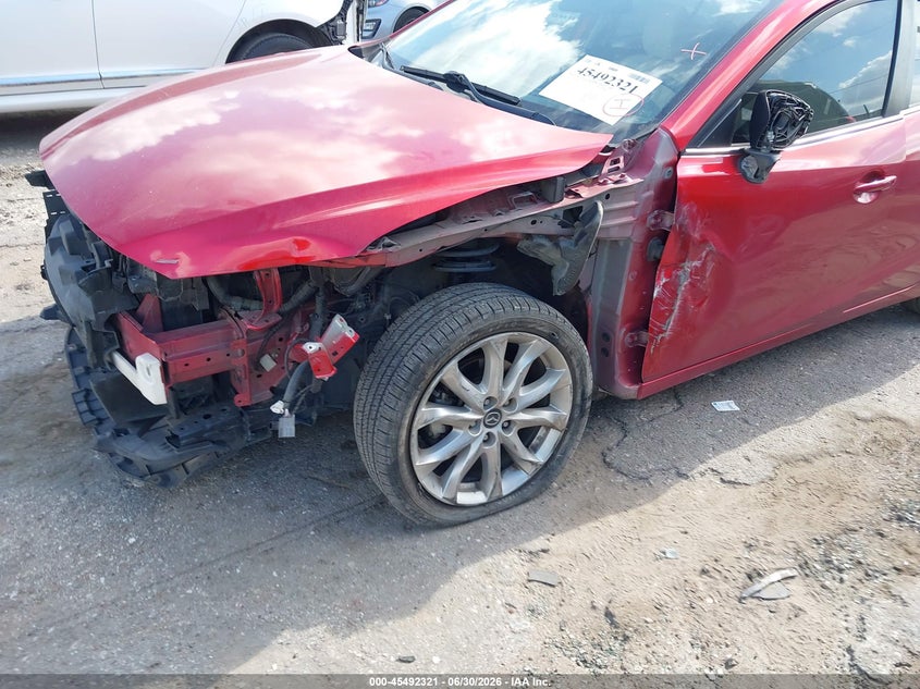 2014 Mazda 3 VIN JM1BM1M3XE1101930 IAAI salvage auction — FRONT END, Salvage (Texas), sold $1,250 on 2026-07-22 (photo 6)