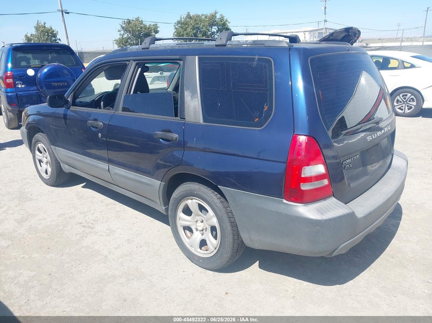 2005 Subaru Forester VIN JF1SG63655H704362 IAAI salvage auction — NORMAL WEAR, Clear - Dealer Only (California), sold $500 on 2026-07-09 (photo 3)