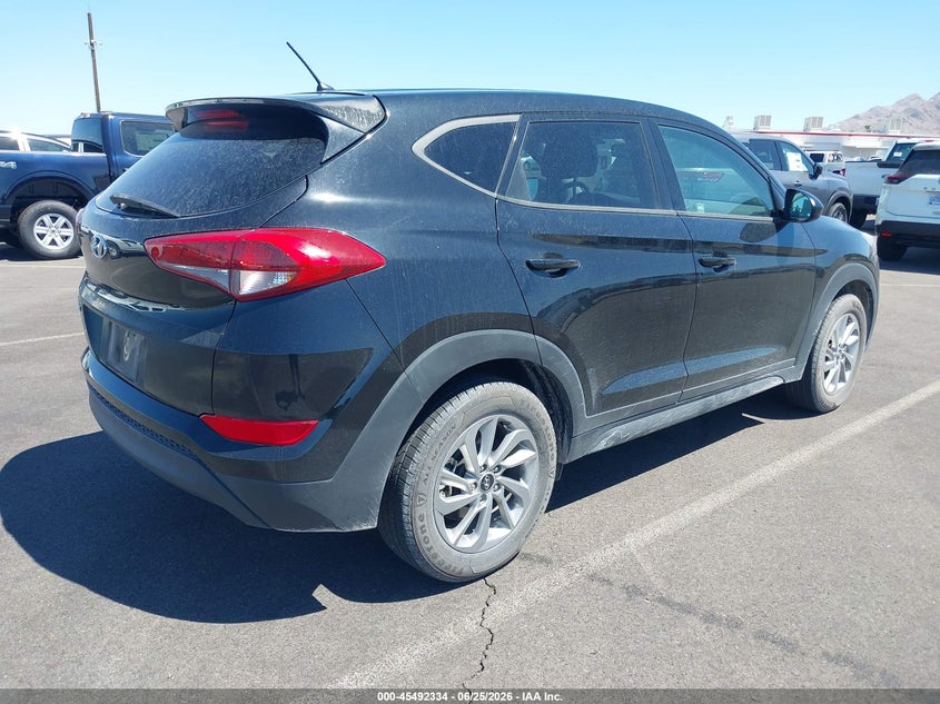 2018 Hyundai Tucson VIN KM8J23A46JU698573 IAAI salvage auction — NORMAL WEAR, Sf97 (Nevada), sold $9,900 on 2026-08-25 (photo 4)