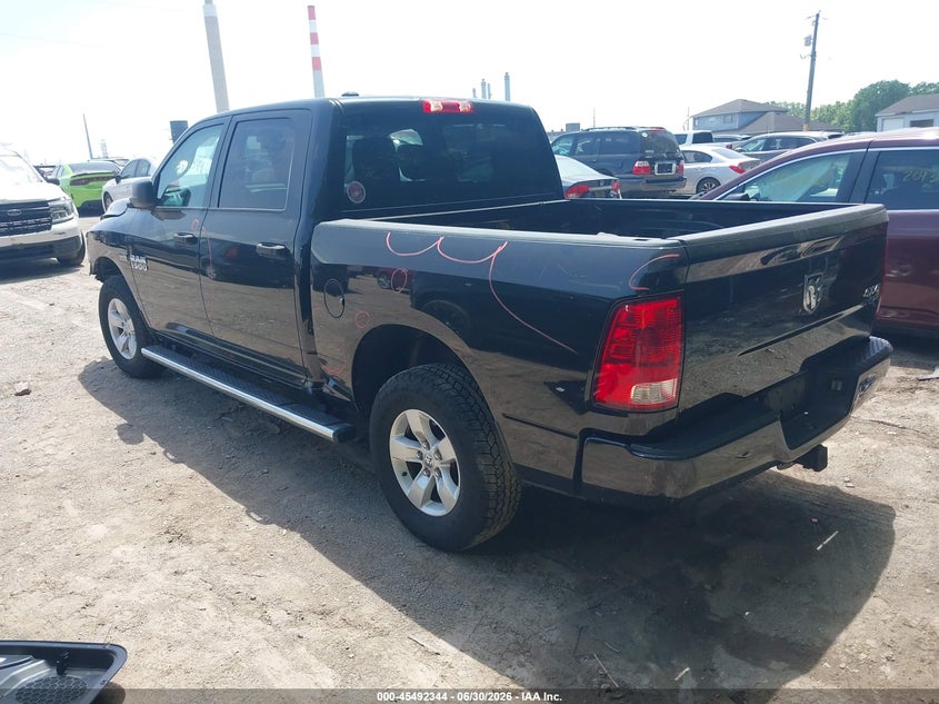 2018 Ram 1500 VIN 1C6RR7KT1JS222590 IAAI salvage auction — RIGHT FRONT, Salvage (Indiana), sold $6,000 on 2026-07-26 (photo 3)