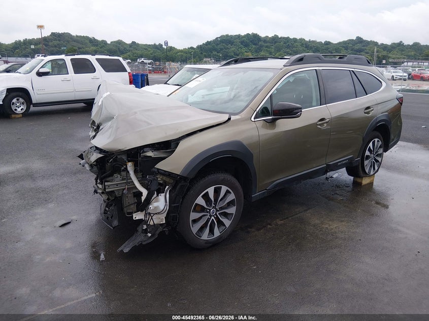 2023 Subaru Outback VIN 4S4BTAMC7P3118528 IAAI salvage auction — FRONT END, Salvage (Missouri), sold $3,100 on 2026-08-01 (photo 2)