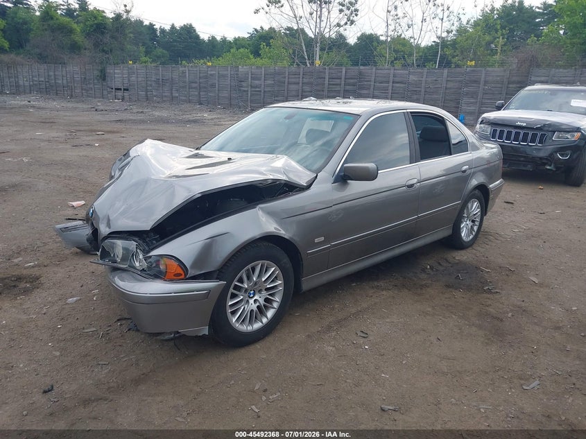2002 BMW 5 series VIN WBADT63472CH93115 IAAI salvage auction — FRONT END, Clear (Massachusetts), sold $400 on 2026-07-17 (photo 2)