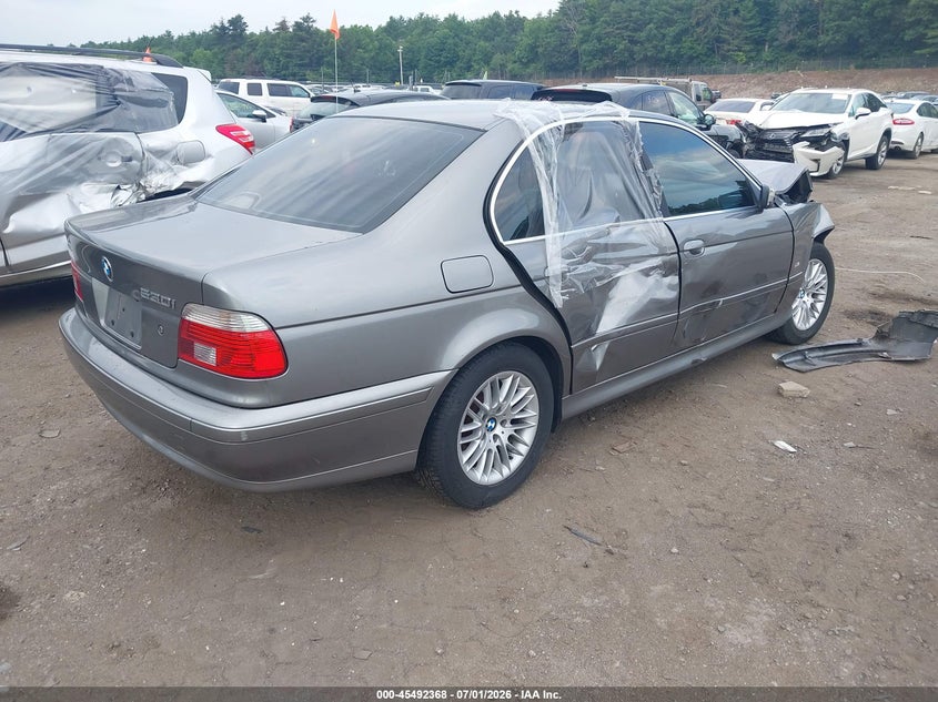 2002 BMW 5 series VIN WBADT63472CH93115 IAAI salvage auction — FRONT END, Clear (Massachusetts), sold $400 on 2026-07-17 (photo 4)