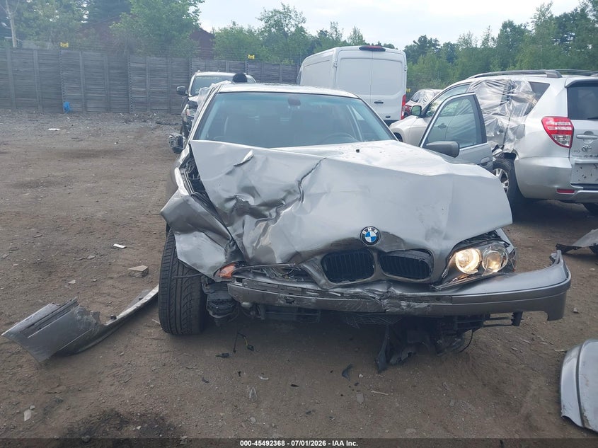 2002 BMW 5 series VIN WBADT63472CH93115 IAAI salvage auction — FRONT END, Clear (Massachusetts), sold $400 on 2026-07-17 (photo 6)