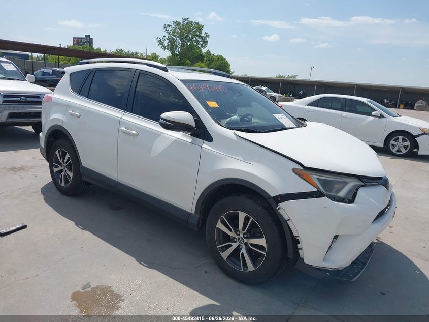 2018 Toyota Rav 4 VIN JTMWFREV4JJ728899 IAAI salvage auction — FRONT END, Salvage (Texas), sold $4,750 on 2026-07-29 (photo 1)