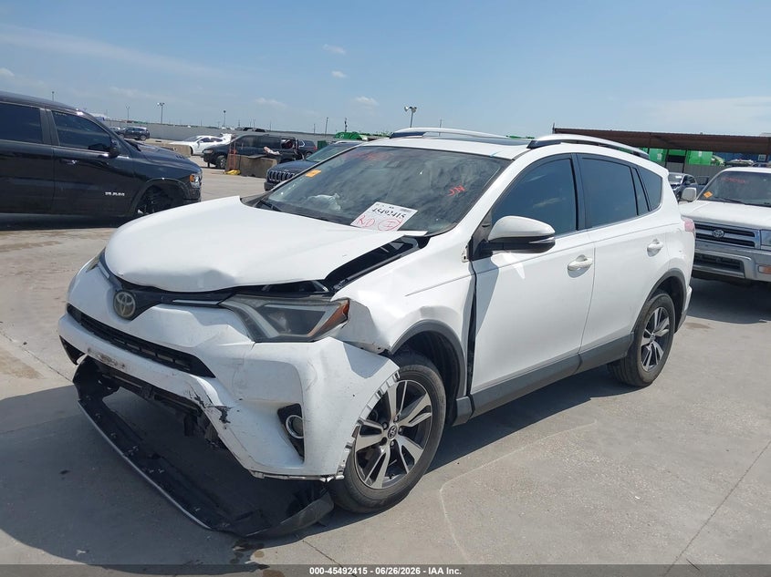 2018 Toyota Rav 4 VIN JTMWFREV4JJ728899 IAAI salvage auction — FRONT END, Salvage (Texas), sold $4,750 on 2026-07-29 (photo 2)