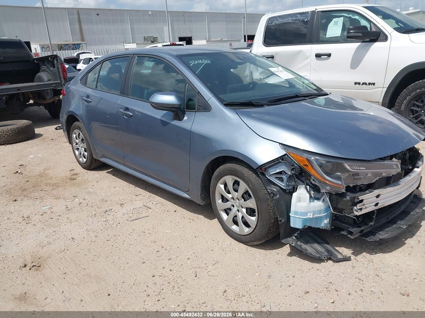 2025 Toyota Corolla VIN 5YFB4MDE0SP284104 IAAI salvage auction — UNDERCARRIAGE, Enterprise Vehicles Clear Only (Louisiana), sold $10,800 on 2026-07-09 (photo 1)