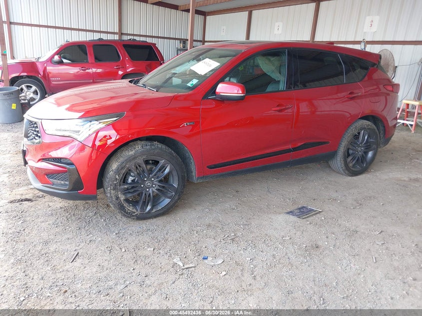 2021 Acura Rdx VIN 5J8TC1H65ML022102 IAAI salvage auction — SIDE, Wait Title, sold $9,100 on 2026-08-24 (photo 2)