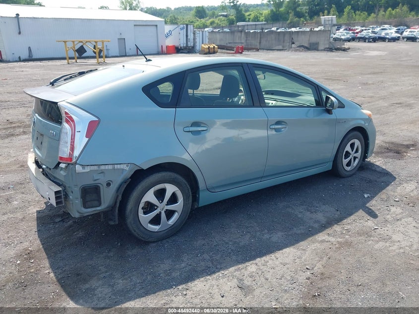 2015 Toyota Prius VIN JTDKN3DU5F1940127 IAAI salvage auction — FRONT & REAR, Salvage (Pennsylvania), sold $1,050 on 2026-07-28 (photo 4)