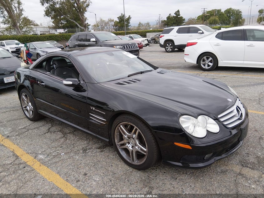 2006 Mercedes-benz Sl-class VIN WDBSK74FX6F115039 IAAI salvage auction — ELECTRICAL, Salvage (California), sold $7,000 on 2026-08-11 (photo 1)