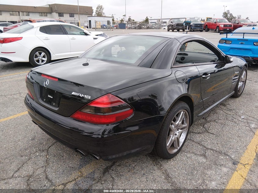 2006 Mercedes-benz Sl-class VIN WDBSK74FX6F115039 IAAI salvage auction — ELECTRICAL, Salvage (California), sold $7,000 on 2026-08-11 (photo 4)