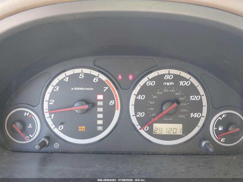 2004 Honda Cr-v VIN SHSRD78834U251321 IAAI salvage auction — REAR END, Salvage (California), sold $725 on 2026-07-16 (photo 7)