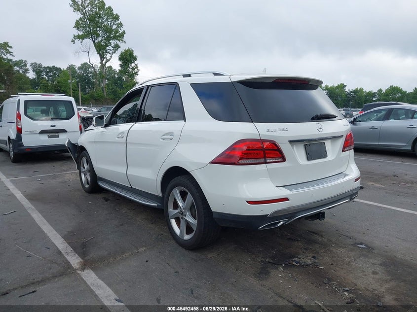 2018 Mercedes-benz Gle VIN 4JGDA5HB2JB009186 IAAI salvage auction — FRONT END, Salvage (North Carolina), sold $8,000 on 2026-07-30 (photo 3)