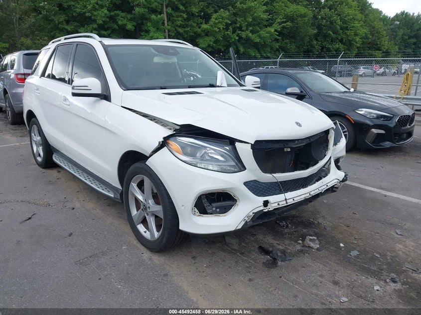 2018 Mercedes-benz Gle VIN 4JGDA5HB2JB009186 IAAI salvage auction — FRONT END, Salvage (North Carolina), sold $8,000 on 2026-07-30 (photo 6)
