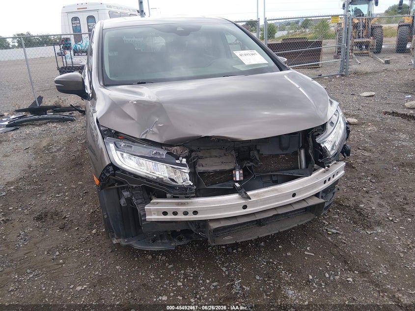 2021 Honda Odyssey VIN 5FNRL6H71MB018646 IAAI salvage auction — FRONT END, Salvage (Montana), sold $8,550 on 2026-07-22 (photo 6)