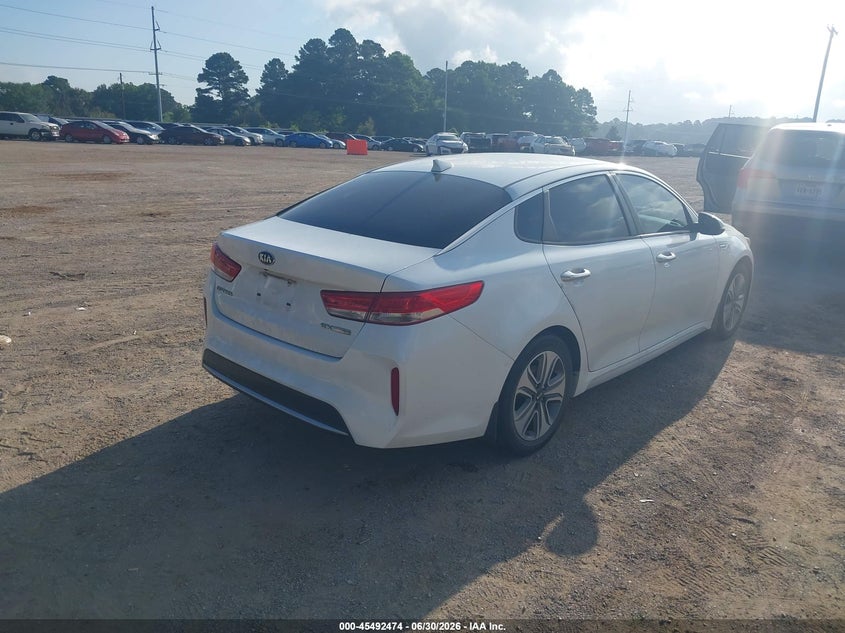 2017 Kia Optima hybrid VIN KNAGU4LC2H5007057 IAAI salvage auction — NORMAL WEAR, Original (Texas), sold $1,625 on 2026-07-09 (photo 4)