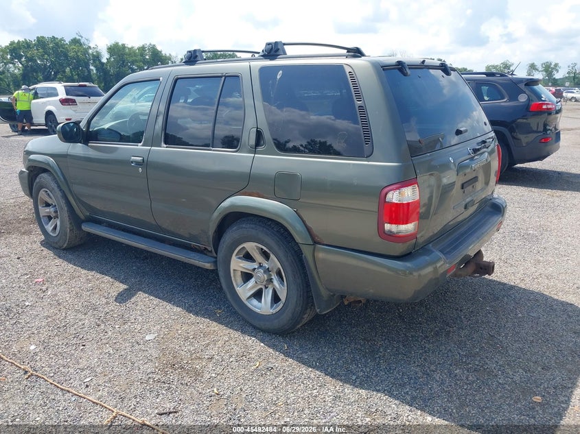 2004 Nissan Pathfinder VIN JN8DR09Y74W912700 IAAI salvage auction — RIGHT SIDE, Salvage (Ohio), sold $350 on 2026-07-13 (photo 3)
