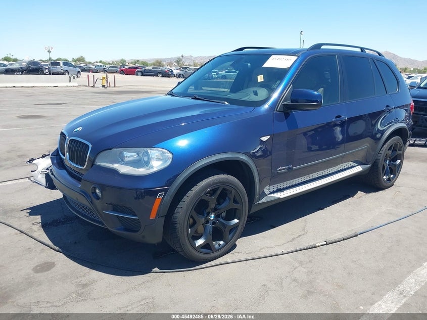 2012 BMW X5 VIN 5UXZV4C50CL761359 IAAI salvage auction — RIGHT FRONT, Salvage (Arizona), sold $2,250 on 2026-07-21 (photo 2)