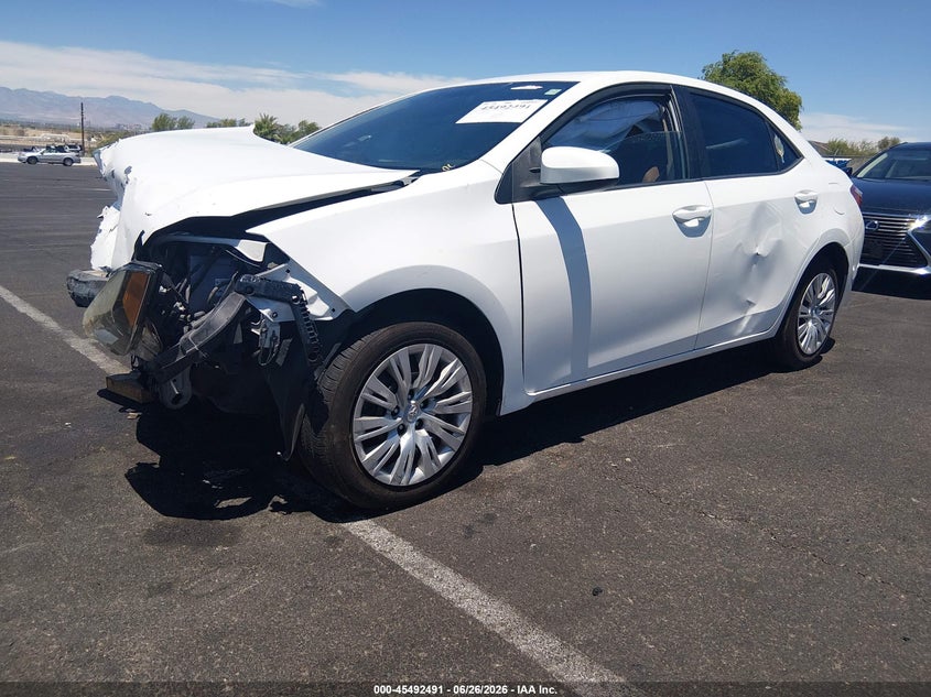 2015 Toyota Corolla VIN 5YFBURHE6FP218329 IAAI salvage auction — FRONT END, Salvage (Nevada), sold $900 on 2026-07-31 (photo 2)