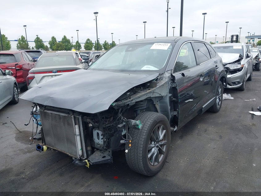 2020 Mazda Cx-9 VIN JM3TCBCY1L0410240 IAAI salvage auction — FRONT & REAR, Salvage Certificate (California), sold $2,650 on 2026-07-10 (photo 6)