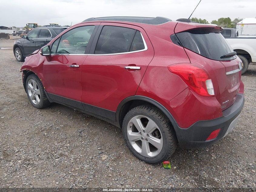 2015 Buick Encore VIN KL4CJBSB2FB085659 IAAI salvage auction — LEFT FRONT, Salvage (Montana), sold $1,200 on 2026-08-26 (photo 3)