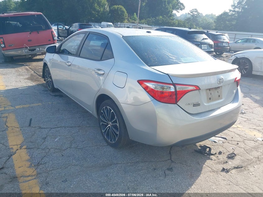 2015 Toyota Corolla VIN 2T1BURHE6FC231887 IAAI salvage auction — FRONT END, Salvage (Georgia), sold $1,400 on 2026-08-07 (photo 3)