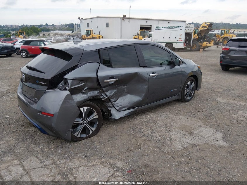 2019 Nissan Leaf VIN 1N4BZ1CP1KC309741 IAAI salvage auction — REAR END, Salvage (Pennsylvania), sold $4,000 on 2026-07-11 (photo 4)