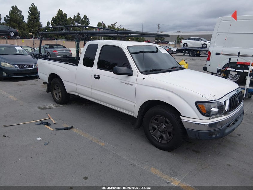 2002 Toyota Tacoma VIN 5TEVL52N72Z133957 IAAI salvage auction — THEFT, Salvage (California), sold $4,050 on 2026-07-13 (photo 1)
