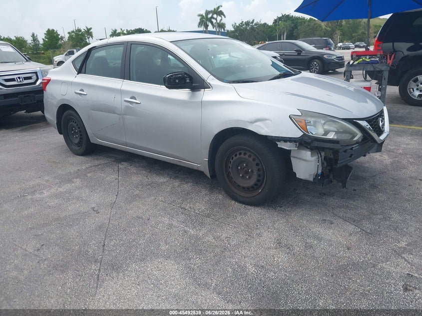 2017 Nissan Sentra VIN 3N1AB7AP7HY254425 IAAI salvage auction — NORMAL WEAR, Clear (Florida), sold $475 on 2026-07-05 (photo 1)