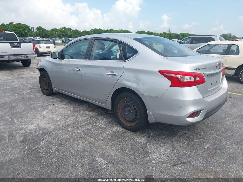 2017 Nissan Sentra VIN 3N1AB7AP7HY254425 IAAI salvage auction — NORMAL WEAR, Clear (Florida), sold $475 on 2026-07-05 (photo 3)