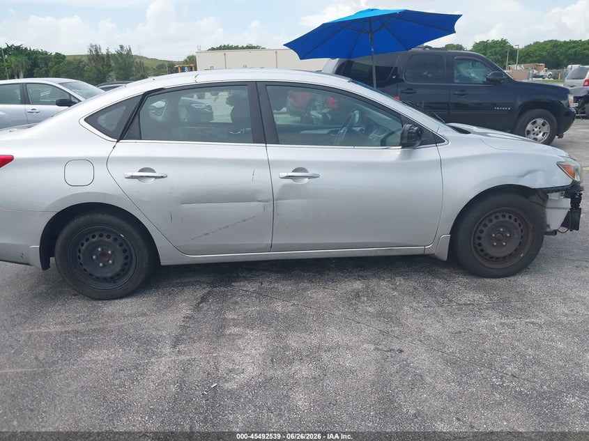 2017 Nissan Sentra VIN 3N1AB7AP7HY254425 IAAI salvage auction — NORMAL WEAR, Clear (Florida), sold $475 on 2026-07-05 (photo 6)