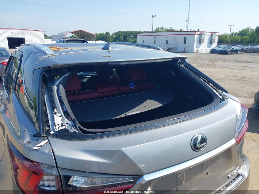 2017 Lexus Rx VIN 2T2BZMCA4HC084086 IAAI salvage auction — ROOF, Salvage Title, sold $12,600 on 2026-07-29 (photo 6)