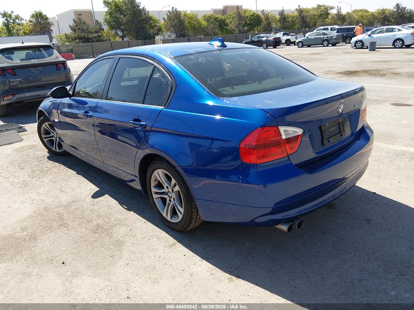 2008 BMW 3 series VIN WBAVC53528FZ84727 IAAI salvage auction — FRONT END, Salvage (California), sold $1,250 on 2026-07-13 (photo 3)