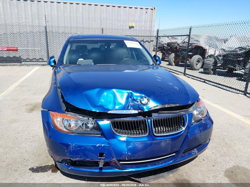 2008 BMW 3 series VIN WBAVC53528FZ84727 IAAI salvage auction — FRONT END, Salvage (California), sold $1,250 on 2026-07-13 (photo 6)