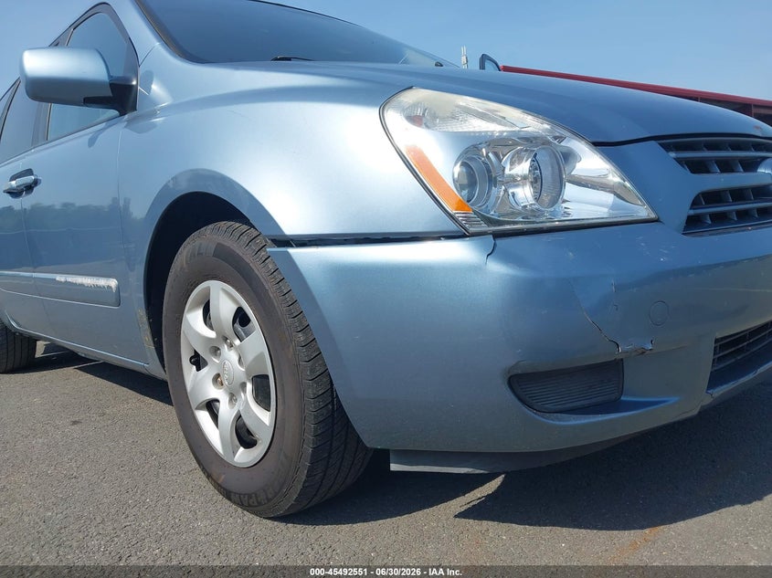2008 Kia SEDONA VIN KNDMB233086228053 IAAI salvage auction — NORMAL WEAR, Clear (New York), sold $550 on 2026-07-09 (photo 6)