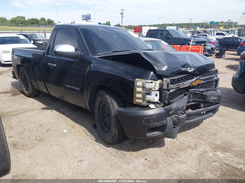 2013 Chevrolet Silverado VIN 1GCNCPEX4DZ389688 IAAI salvage auction — FRONT END, Salvage (Oklahoma), sold $1,200 on 2026-07-23 (photo 1)