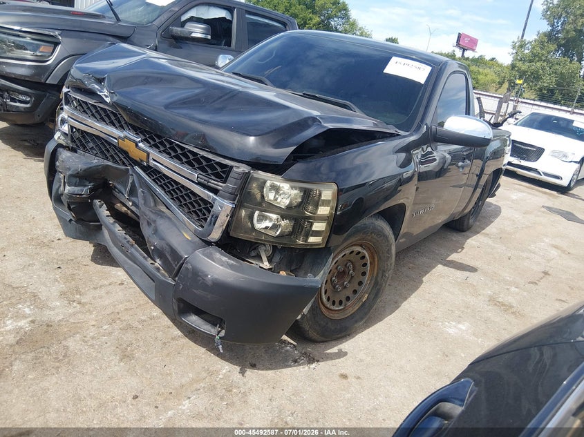 2013 Chevrolet Silverado VIN 1GCNCPEX4DZ389688 IAAI salvage auction — FRONT END, Salvage (Oklahoma), sold $1,200 on 2026-07-23 (photo 2)