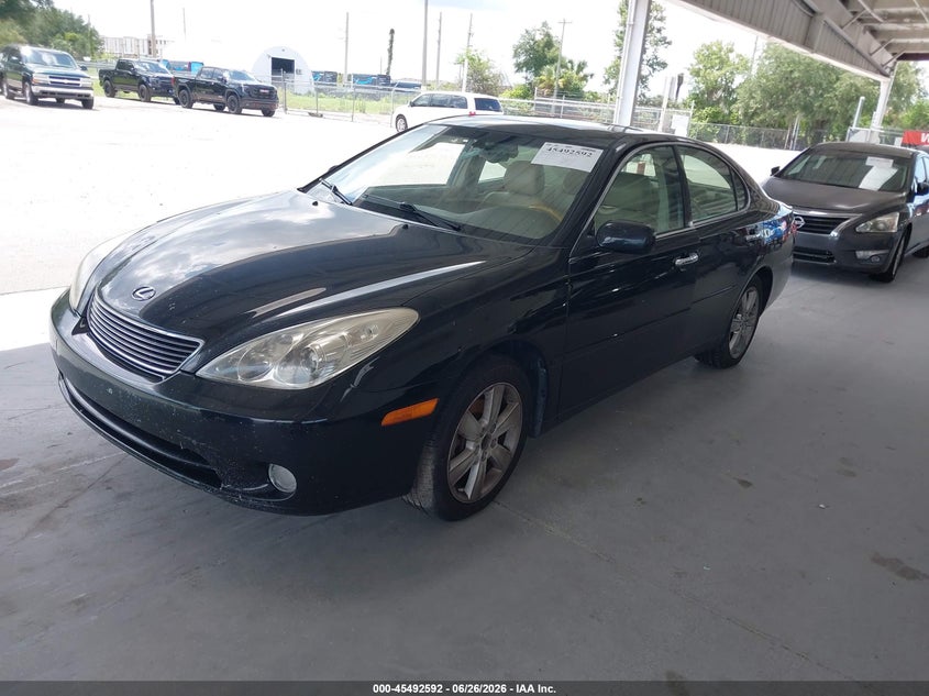 2006 Lexus ES VIN JTHBA30G865174168 IAAI salvage auction — RIGHT SIDE, Rebuildable (Florida), sold $25 on 2026-07-22 (photo 2)