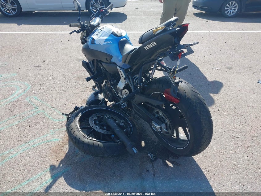 2017 Yamaha Fz VIN JYARM06E6HA012251 IAAI salvage auction — FRONT END, Salvage (Iowa), sold $750 on 2026-07-28 (photo 3)
