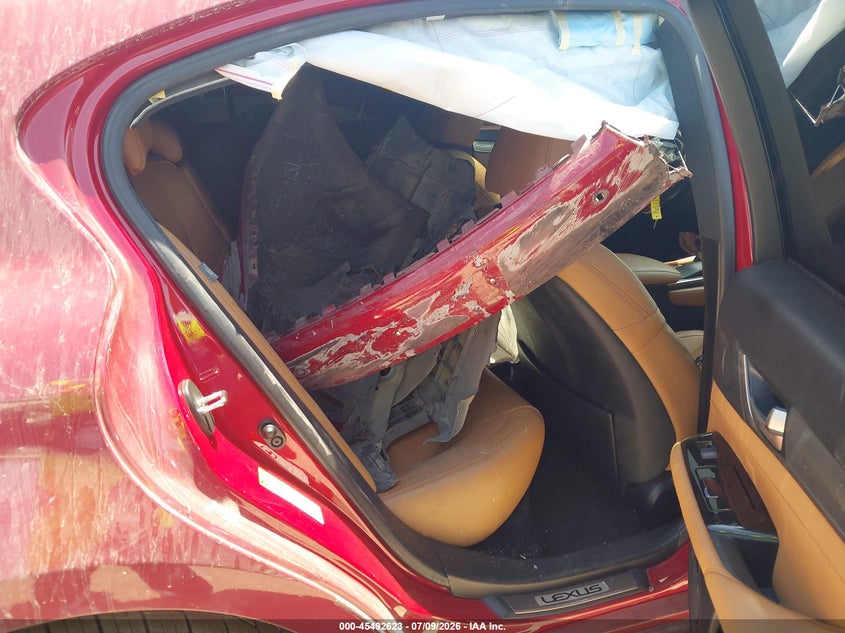 2013 Lexus Gs VIN JTHBE1BL0D5005634 IAAI salvage auction — FRONT END, Original (Texas), sold $825 on 2026-07-27 (photo 8)