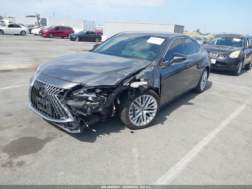 2025 Lexus ES VIN 58AEA1C16SU067425 IAAI salvage auction — LEFT FRONT, Wait Title, sold $21,150 on 2026-09-10 (photo 2)