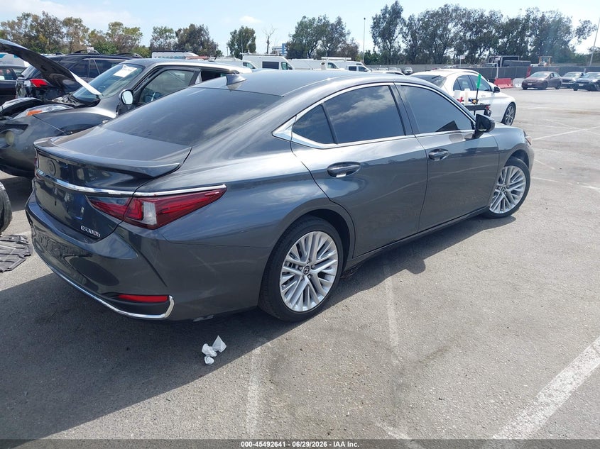 2025 Lexus ES VIN 58AEA1C16SU067425 IAAI salvage auction — LEFT FRONT, Wait Title, sold $21,150 on 2026-09-10 (photo 4)