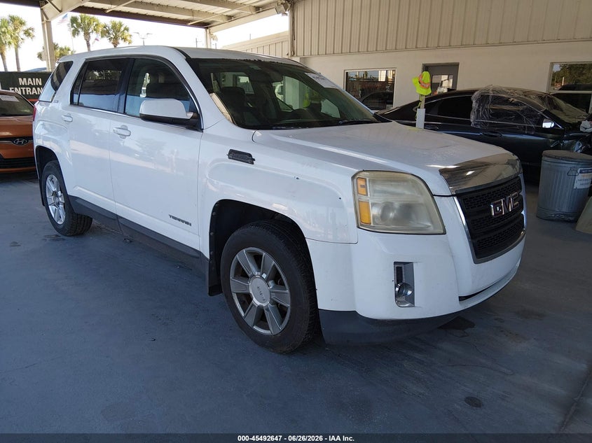 2011 Gmc Terrain VIN 2CTALMEC0B6288347 IAAI salvage auction — REAR END, Clear (Florida), sold $350 on 2026-07-12 (photo 1)