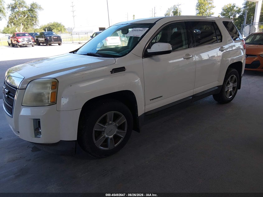 2011 Gmc Terrain VIN 2CTALMEC0B6288347 IAAI salvage auction — REAR END, Clear (Florida), sold $350 on 2026-07-12 (photo 2)