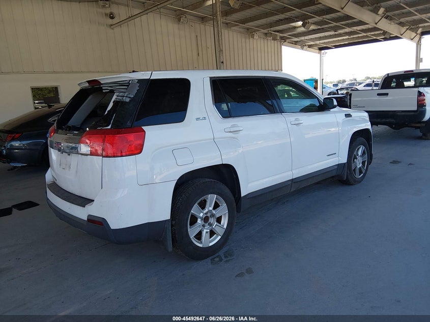 2011 Gmc Terrain VIN 2CTALMEC0B6288347 IAAI salvage auction — REAR END, Clear (Florida), sold $350 on 2026-07-12 (photo 4)