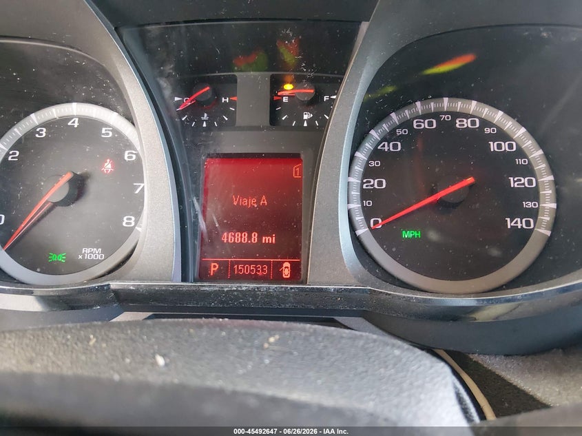 2011 Gmc Terrain VIN 2CTALMEC0B6288347 IAAI salvage auction — REAR END, Clear (Florida), sold $350 on 2026-07-12 (photo 7)