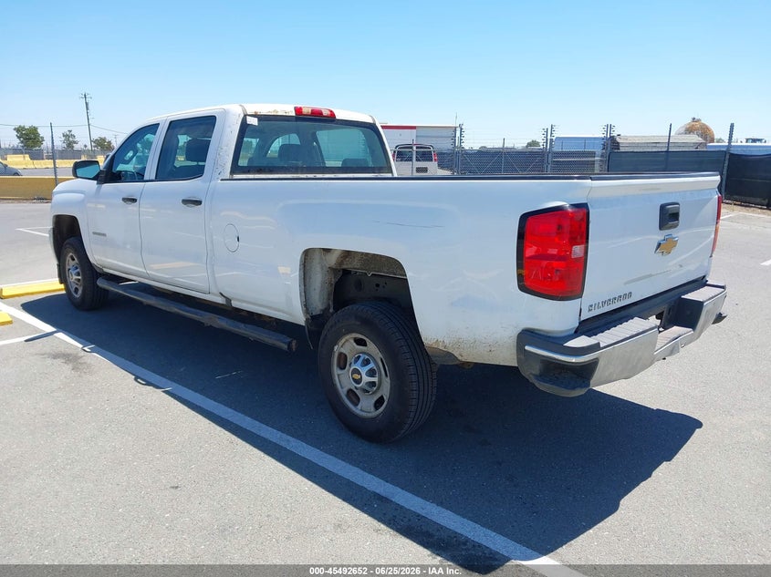 2018 Chevrolet Silverado 2500 VIN 1GC1CUEGXJF239806 IAAI salvage auction — NORMAL WEAR, Sf97 (California), sold $15,100 on 2026-07-30 (photo 3)