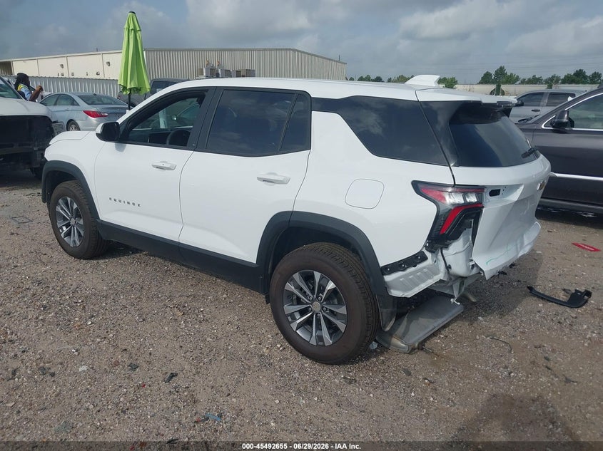 2026 Chevrolet Equinox VIN 3GNAXPEG1TL461902 IAAI salvage auction — FRONT & REAR, Clear (Texas), sold $12,500 on 2026-07-30 (photo 3)