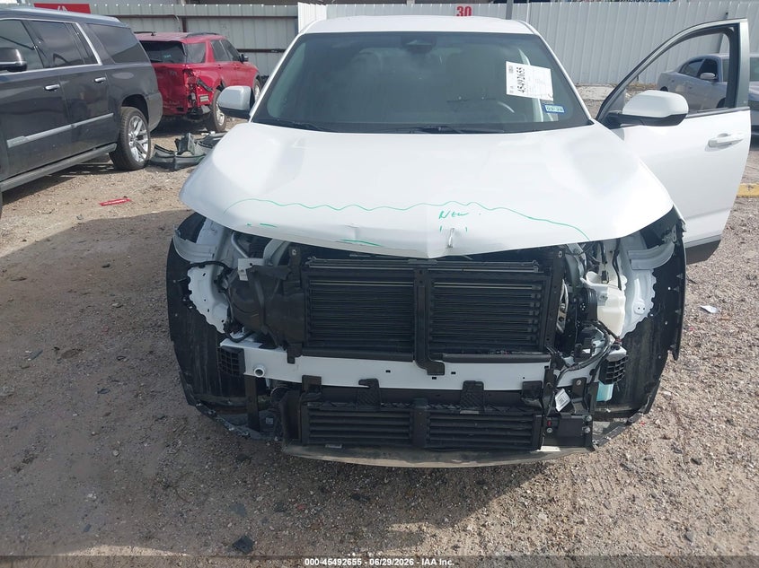 2026 Chevrolet Equinox VIN 3GNAXPEG1TL461902 IAAI salvage auction — FRONT & REAR, Clear (Texas), sold $12,500 on 2026-07-30 (photo 6)